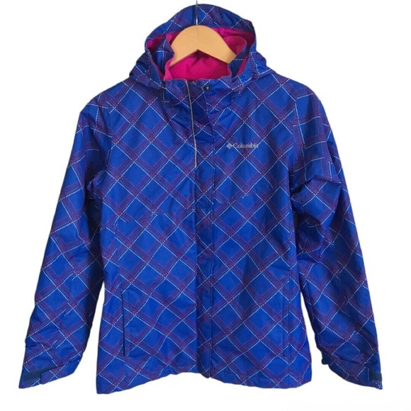 COLUMBIA Omi-Tech Bugaboo Interchange Parka Size Lg (14/15) Reg $120 “Excellent” - Picture 1 of 6